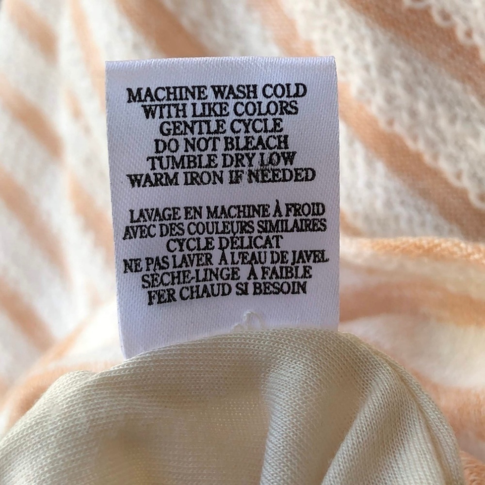 🎉Anthropologie Others Follow Peach Striped Dress - Picture 8 of 9